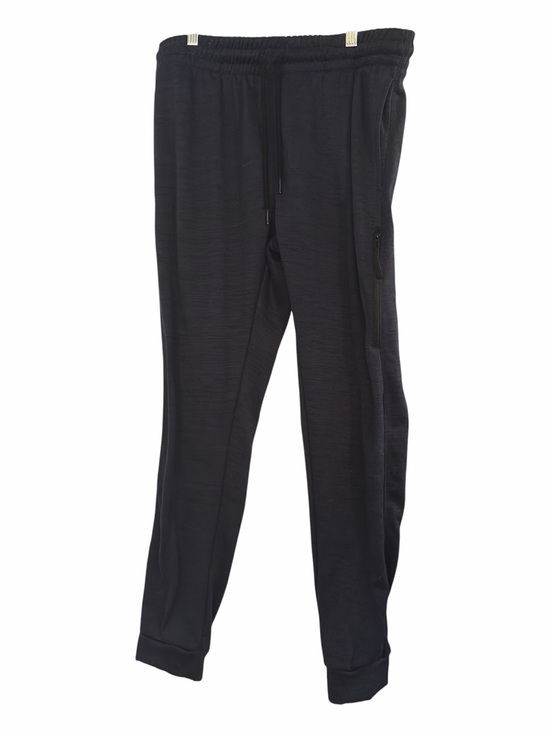 Logan and Marty Pants - Women's Dark Blue Zip-Pocket Jogger Pants - Lightweight Comfort